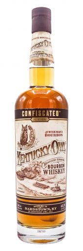 Kentucky Owl Bourbon Whiskey Confiscated 750ml