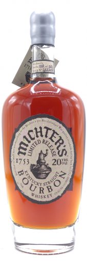 2021 Michter’s Bourbon Whiskey 20 Year Old, Single Barrel 750ml